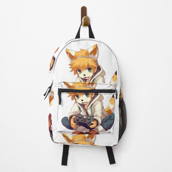 Item preview, Humanized fox playing with a gamepad designed and sold by luissiul.