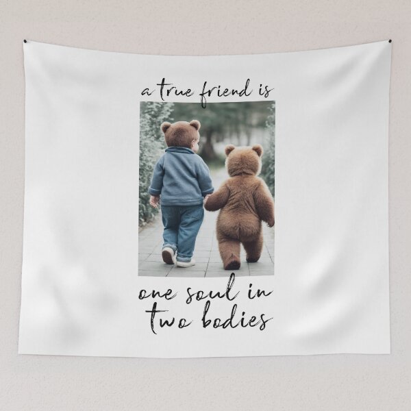 Item preview, Connected forever: A picture of true friendship designed and sold by ArtCreator2023.