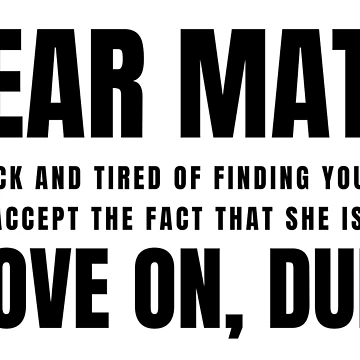 Artwork thumbnail, Funny Dear Math Joke by MathVerge