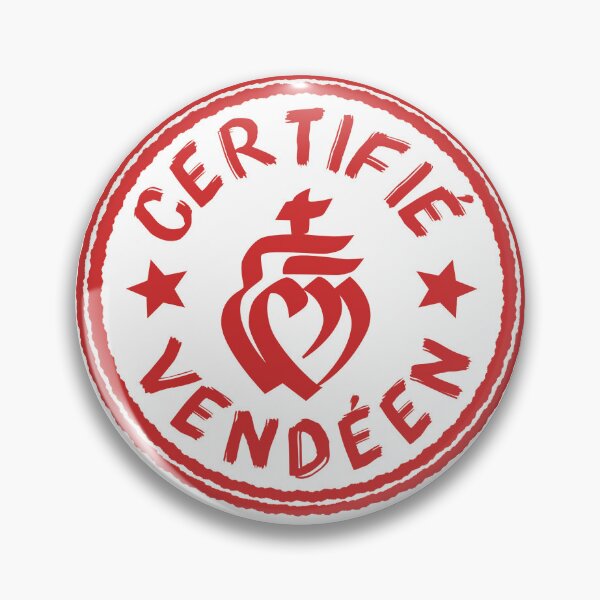 Item preview, Vendée white and red certified designed and sold by Panneaux et signalisations - NPOITEVIN.