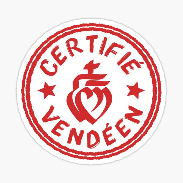 Artikel-Vorschau von Vendée weiß und rot zertifiziert, designt und verkauft von Nicolas POITEVIN.
