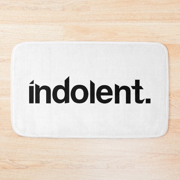 Item preview, Indolent - Single Word White designed and sold by StaggerWords.