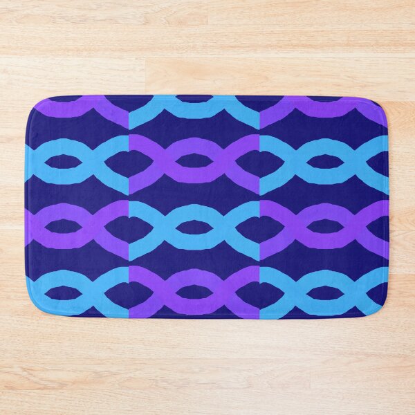 Item preview, Purple blue side hexed designed and sold by awsomepatterns.