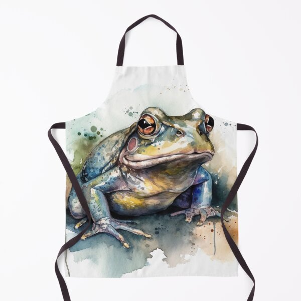Item preview, Watercolor Wash Bullfrog  designed and sold by Matt's Artificial Nature.