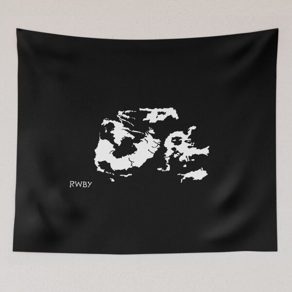 Item preview, RWBY Remnant Map Hand-drawn designed and sold by KHyungZ.