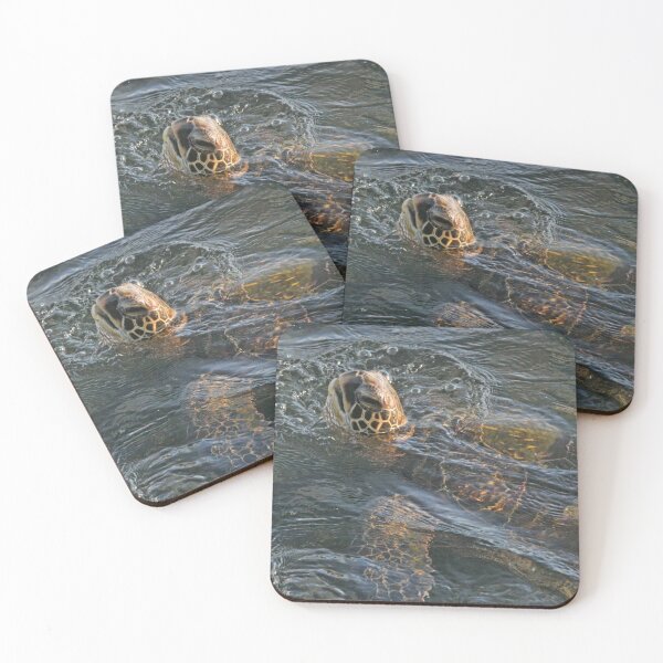 Item preview, Up For Air : Kauai Sea Turtle, Kauai, Hawaii designed and sold by CommandoCrane.