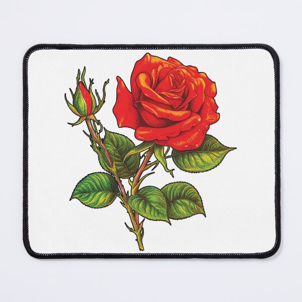 Item preview, AI Rose and Bud designed and sold by Rickie Pauley.
