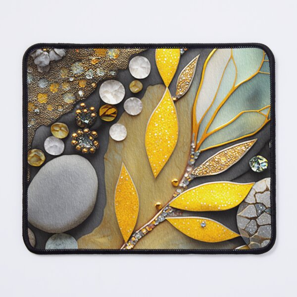 Item preview, Glittery Organic Gems,Amber, Yellow, Gold designed and sold by GemstoneandLeaf.