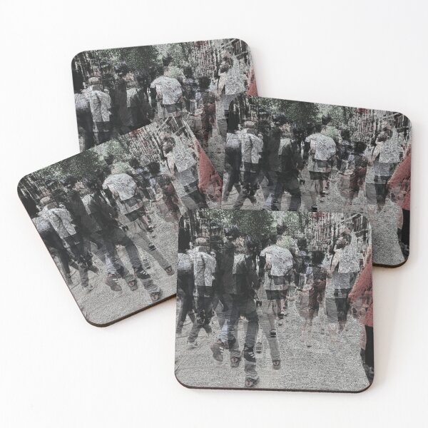 Item preview, Folks walking up La Rambla in Barcelona on Mayday. designed and sold by Juan Antonio Zamarripa [Esqueda].