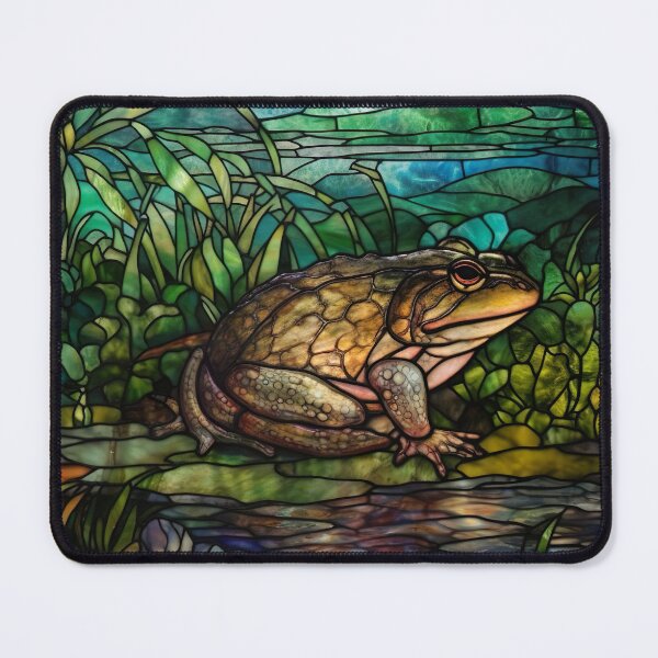 Item preview, Stained Glass Bullfrog designed and sold by Matt's Artificial Nature.