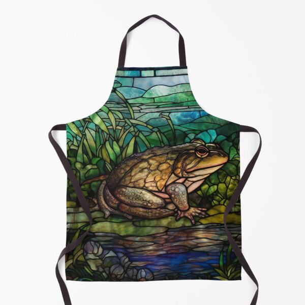 Item preview, Stained Glass Bullfrog designed and sold by Matt's Artificial Nature.