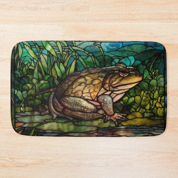 Item preview, Stained Glass Bullfrog designed and sold by Matt's Artificial Nature.
