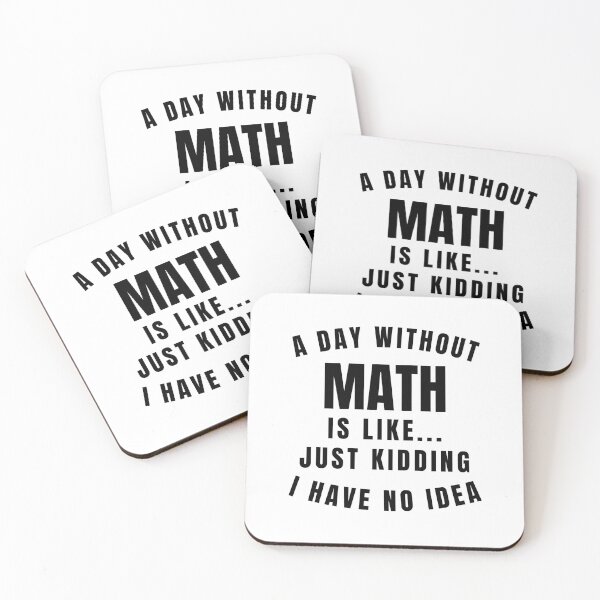 Item preview, A Day Without Math Is Like... designed and sold by MathVerge.