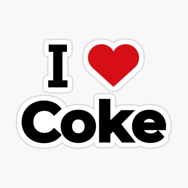Item preview, I love Coke designed and sold by Moyanana.