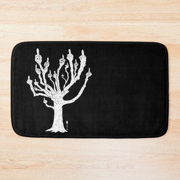 Item preview, Middle Finger Tree (Tree of Zero F*cks) designed and sold by deancoledesign.
