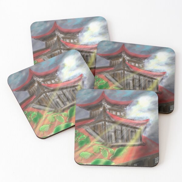 Item preview, Vietnamese Temple House designed and sold by C.Zain_Text_und_Illustration.