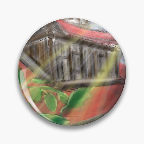 Item preview, Vietnamese Temple House designed and sold by Carola_Zain_Text_und_Illustration.