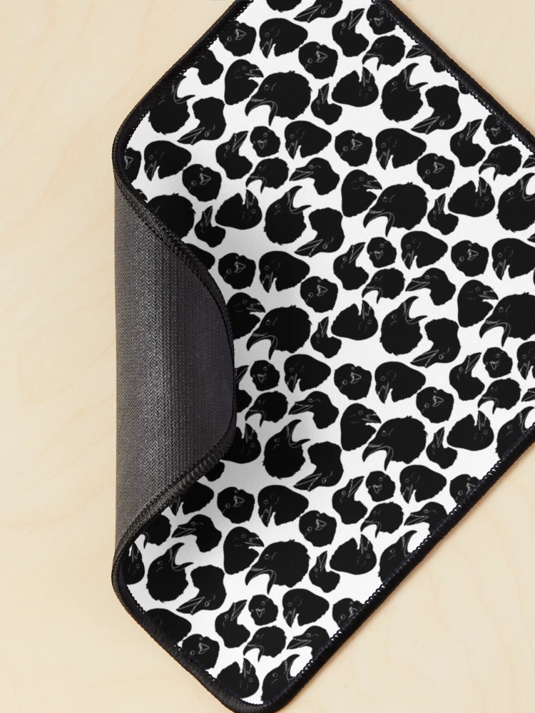 Thumbnail 2 of 5, Mouse Pad, Crow Pattern designed and sold by LA Sjogren.