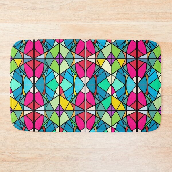 Item preview, Geometric Stained Glass Pattern designed and sold by dmanalili.