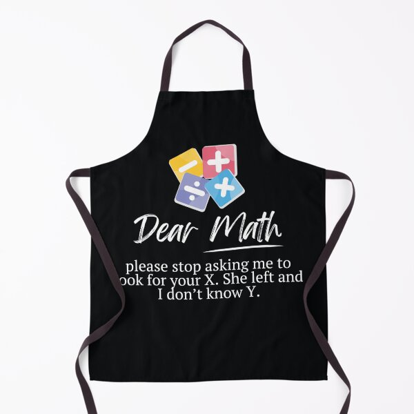 Item preview, Hilarious Dear Math Joke designed and sold by MathVerge.