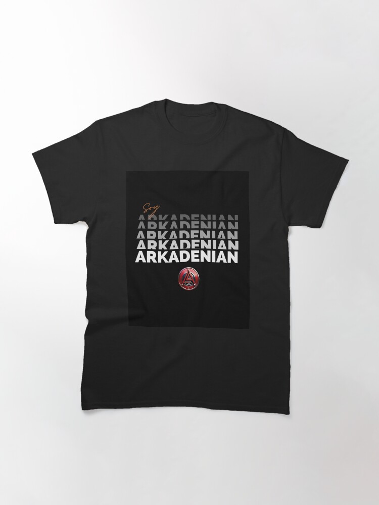 Imagen 3 de 7, Camiseta clásica con la obra soy Arkadenian, diseñada y vendida por SaraPanacea.
