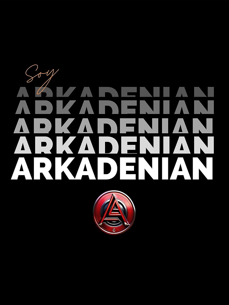 Imagen 5 de 5, Camiseta gráfica con la obra soy Arkadenian, diseñada y vendida por SaraPanacea.