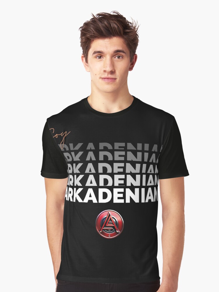 Imagen 1 de 5, Camiseta gráfica con la obra soy Arkadenian, diseñada y vendida por SaraPanacea.