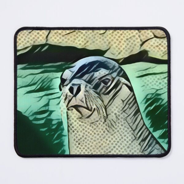 Item preview, Happy Seal In Pointillism designed and sold by Fearless-Fox.