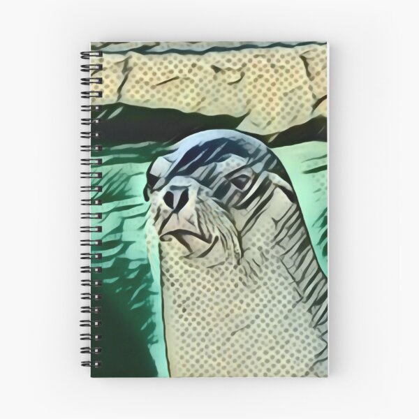 Item preview, Happy Seal In Pointillism designed and sold by Fearless-Fox.