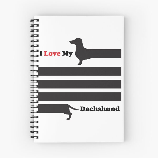Item preview, I Love My Dachshund designed and sold by Wade Johnston.