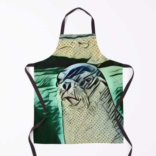 Item preview, Happy Seal In Pointillism designed and sold by Fearless-Fox.