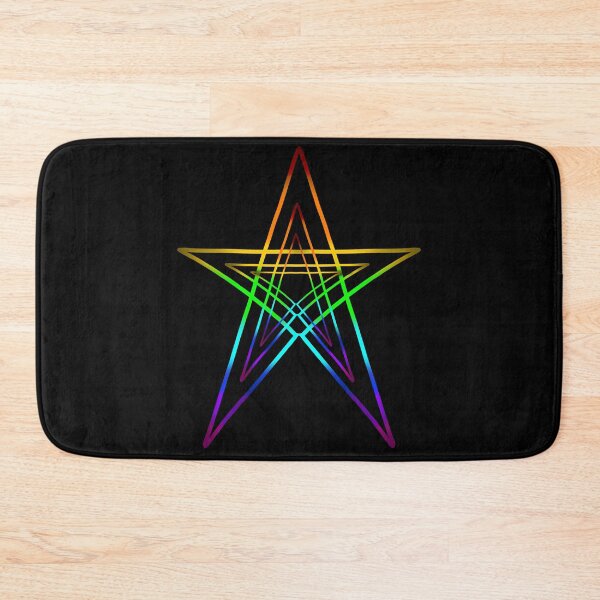Item preview, colorful pentagram designed and sold by La Loca.