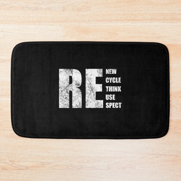 Item preview, Recycle Reuse Renew Rethink Respect designed and sold by BetterLeo.