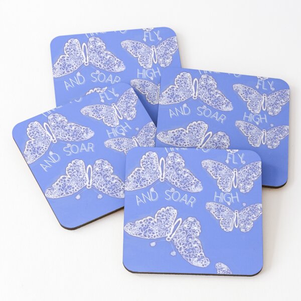 Item preview, Time to Fly Flowered Butterfly Pattern designed and sold by IvaRenee.