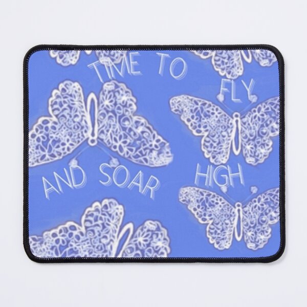 Item preview, Time to Fly Flowered Butterfly Pattern designed and sold by IvaRenee.