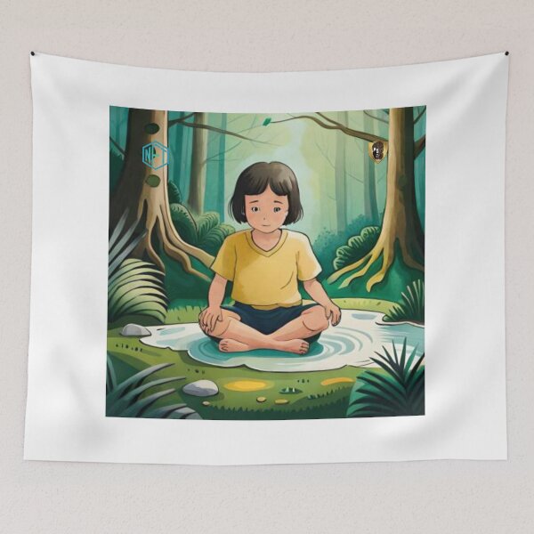 Item preview, Child Yoga designed and sold by LoFaroShop.
