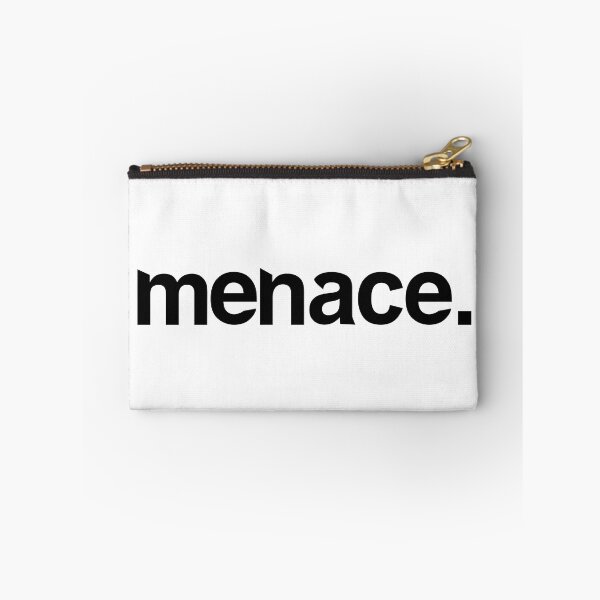 Item preview, Menace - Single Word White designed and sold by StaggerWords.