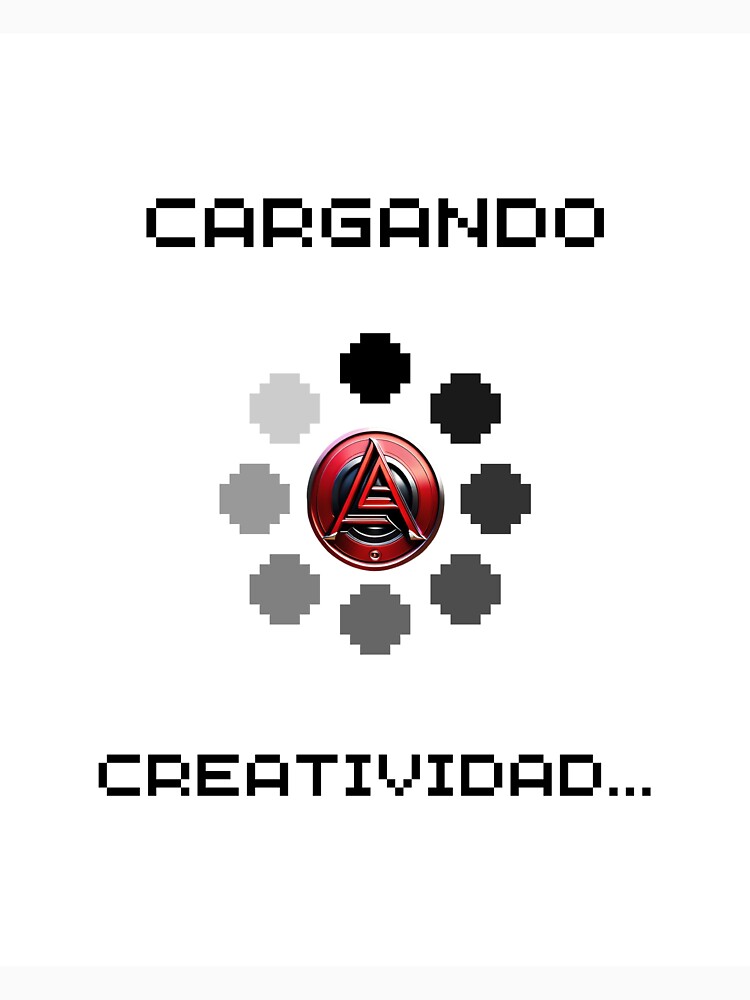 Imagen 7 de 7, Camiseta clásica con la obra Cargando creatividad, diseñada y vendida por SaraPanacea.