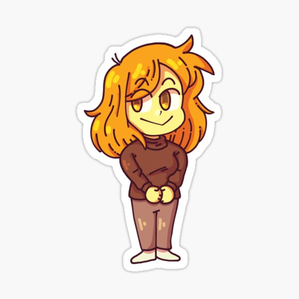 Yellow Chibi Sticker