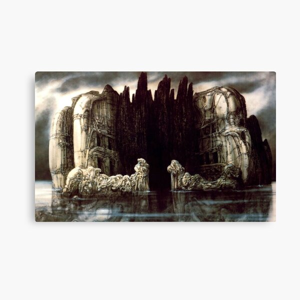 Item preview, Hr Giger - Isle of Death designed and sold by Creeping Time.