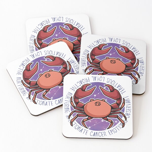 Item preview, Cancer Traits and Constellation Zodiac designed and sold by WunderfulArt.