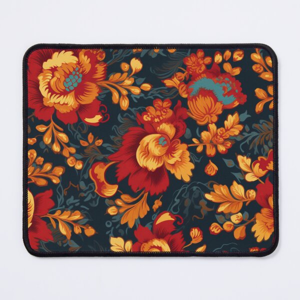 Item preview, Khokhloma Floral Pattern designed and sold by dmanalili.