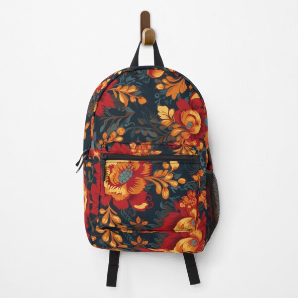 Item preview, Khokhloma Floral Pattern designed and sold by dmanalili.