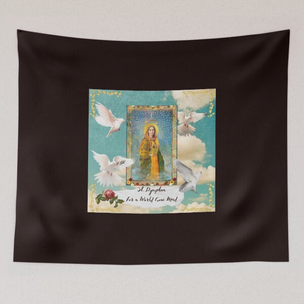 Item preview, St. Dymphna designed and sold by donnaleewhit.
