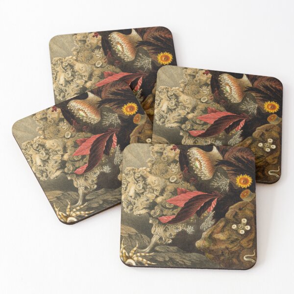 Item preview, Sea anemones and corals vintage illustration  designed and sold by Lacasadellora.