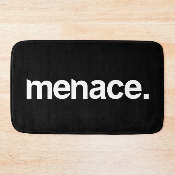 Item preview, Menace - Single Word Black designed and sold by StaggerWords.