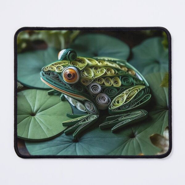 Item preview, Paper Quilled Bullfrog designed and sold by Matt's Artificial Nature.