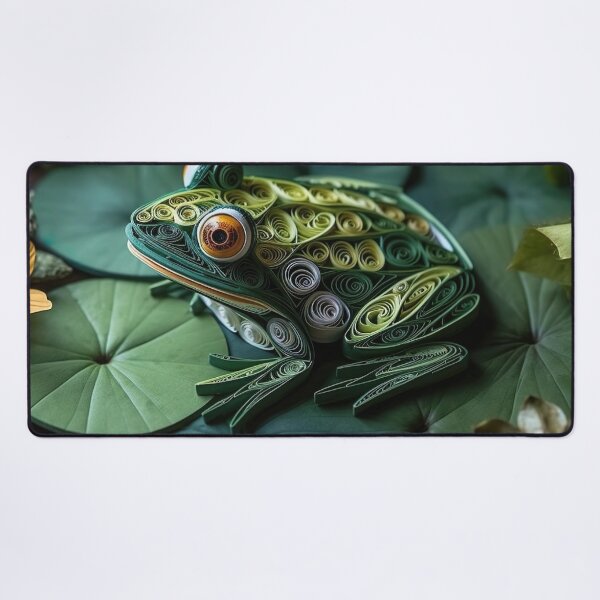 Item preview, Paper Quilled Bullfrog designed and sold by Matt's Artificial Nature.