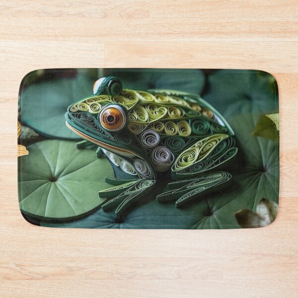 Item preview, Paper Quilled Bullfrog designed and sold by Matt's Artificial Nature.