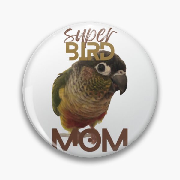 Item preview, Super Bird Mom Green Cheek Conure Parrot Bird designed and sold by TatianaLG.